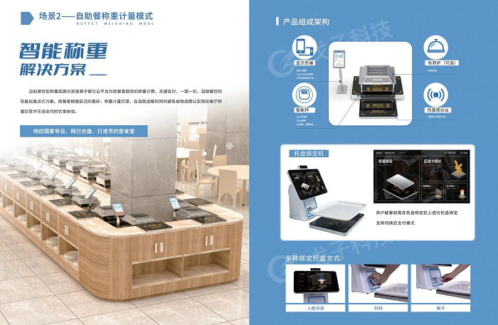 智慧食堂時(shí)代，戈子科技稱重結(jié)算臺(tái)震撼上市！
